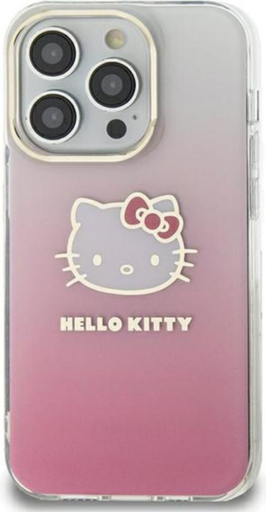 Immagine prodotto Hello Kitty HKHCSA55HDGKEP A55 A556 różowy/rosa hardcase IML Gradient Electrop Kitty Head (Samsung Galaxy A55)