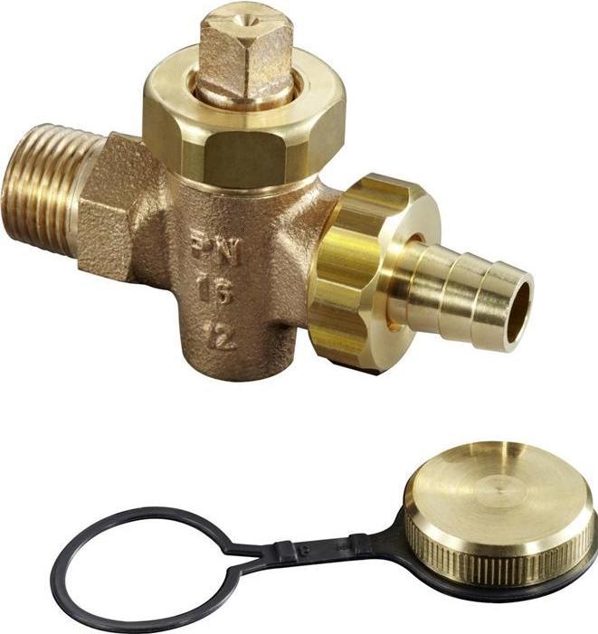 Actual product image Oventrop OV KFE valve gunmetal, PN 16, heavy DN 20, R 3/4inch