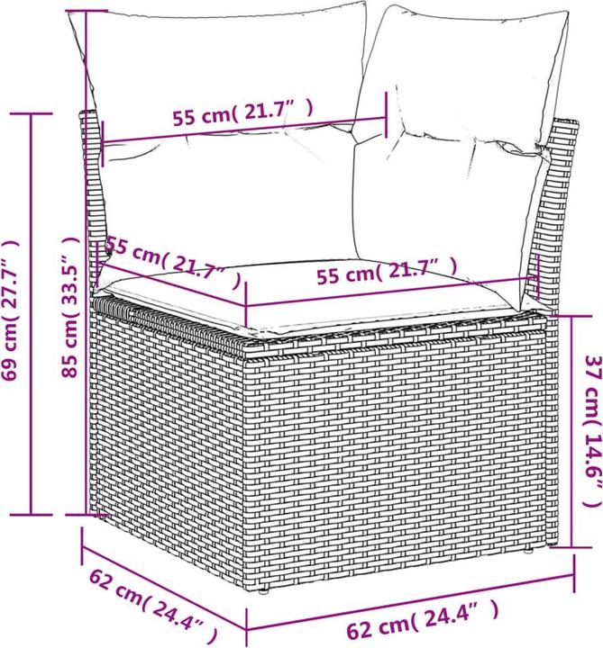 Actual product image VidaXL Kore