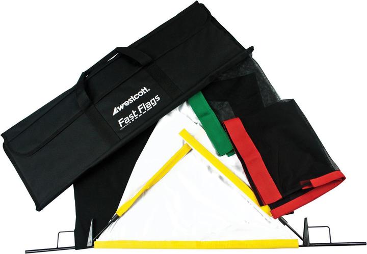 Produktbild Westcott Fast Flags Set (Rahmensystem + Flags, 43.27 cm)