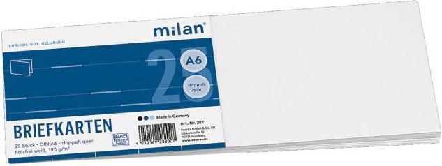 Folia Biglietti da lettera Bringmann Milano 25 pezzi A6 doppio paesaggio (25 pz.)