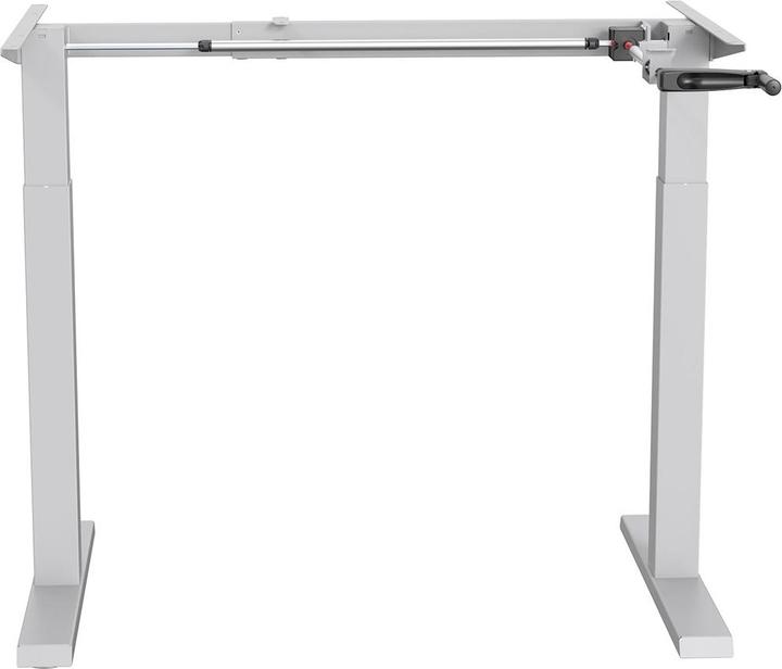 Immagine prodotto Ergo Office Scrivania Sit-stand Struttura della scrivania Scrivania manuale regolabile in altezza max. 123 cm