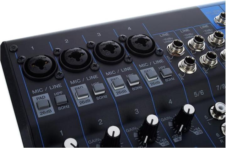 Immagine prodotto Yamaha MG10 (Mixer da studio e live, Mixer da club)