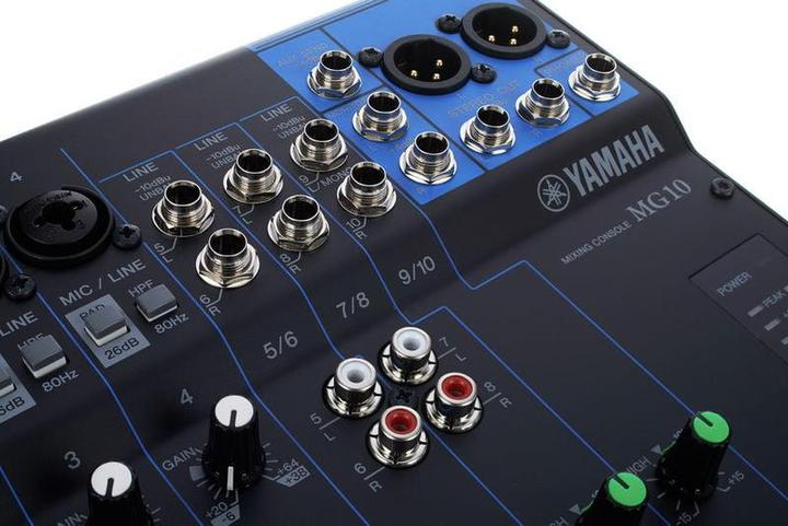 Immagine prodotto Yamaha MG10 (Mixer da studio e live, Mixer da club)