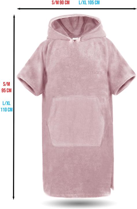 Actual product image Normani Bathrobe Surfer Poncho - 1165 (L, XL)
