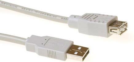 Image du produit SB2199 1m USB A USB A Mâle Femelle Ivoire Câble USB (1 m, USB 2.0)