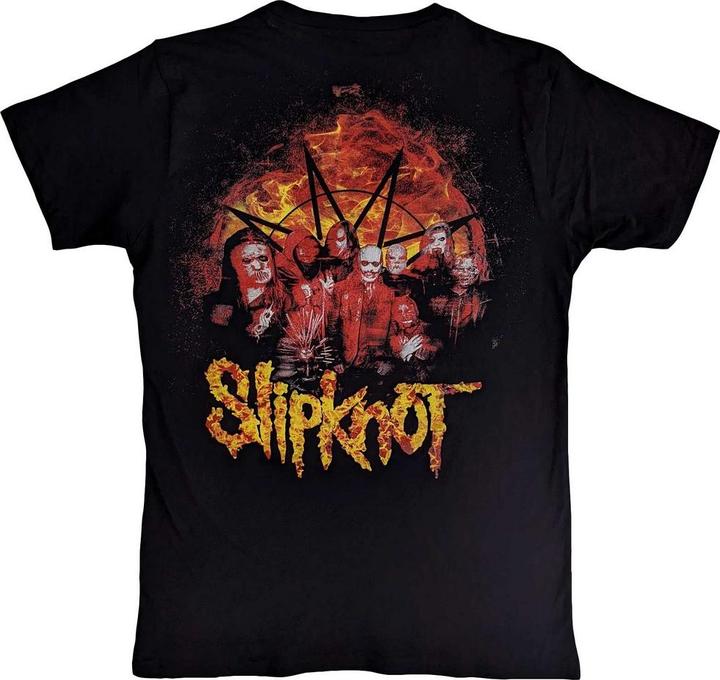 Immagine prodotto Slipknot The End, So Far Maglietta Logo Fiamme Adulto Unisex (XXL)