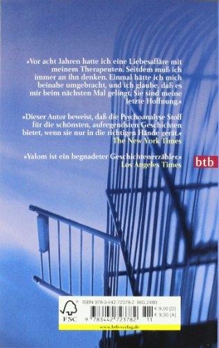 Image du produit Die Liebe und ihr Henker (Allemand, Irvin D. yalom, 1999)