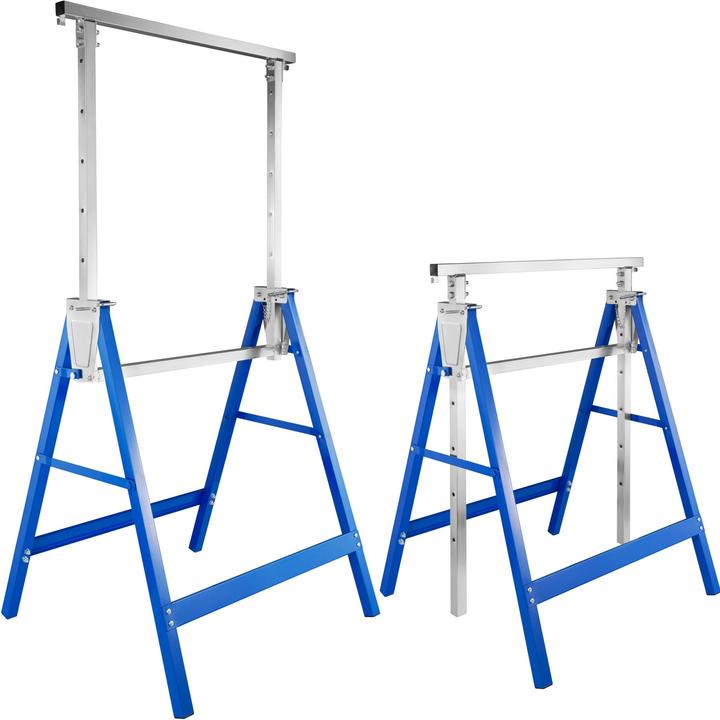 Produktbild tectake 2x Gerüstbock höhenverstellbar (56.50 cm, 68.50 cm)