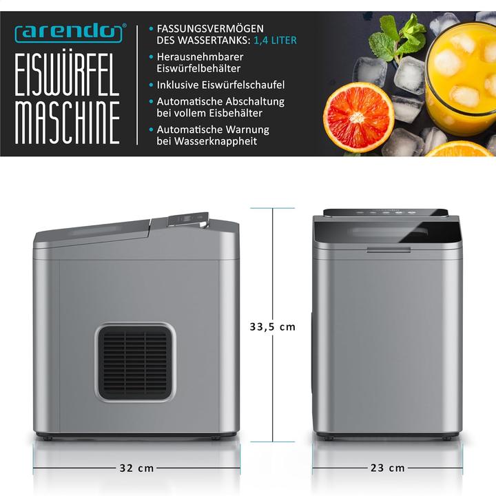 Image du produit Arendo Machine à glaçons