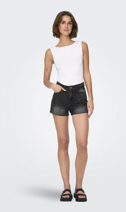 Actual product image Only ONLGABI Hohe Taille Normal geschnitten Jeans-Shorts Jeans-Shorts (M)
