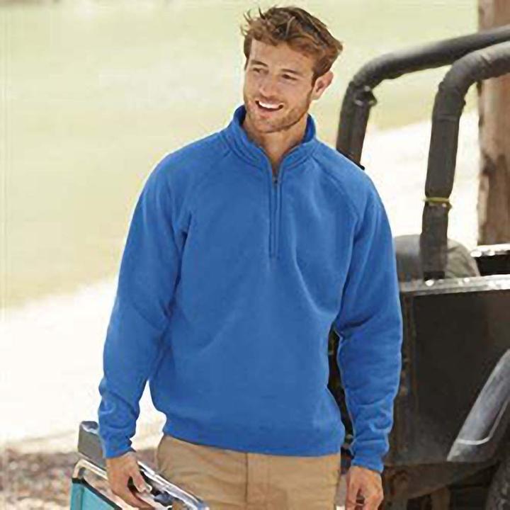 Produktbild Fruit of the Loom Premium 7030 Sweatshirt mit Reissverschluss am Kragen (L)
