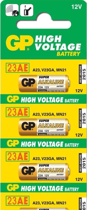 Produktbild GP Batteries Super Alkaline (5 Stk., A23, 55 mAh)