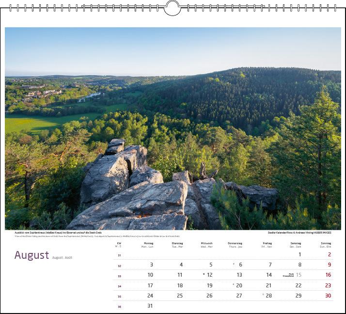 Image du produit Malerisches Thüringen 2026 (Couverture rigide, Allemand, Français, Anglais)