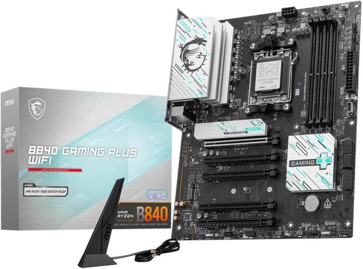Image du produit MSI B840 GAMING PLUS WIFI (AM5, AMD B840, ATX)