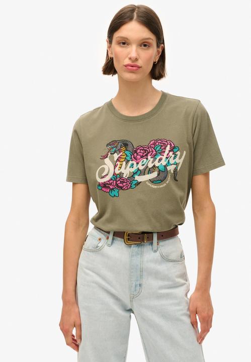 Immagine prodotto Superdry t-shirt casual da tattoo script (XS)