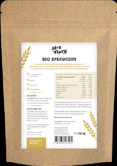 Produktbild Mrs Flury Bio Spermidin (Pulver, 250 g)