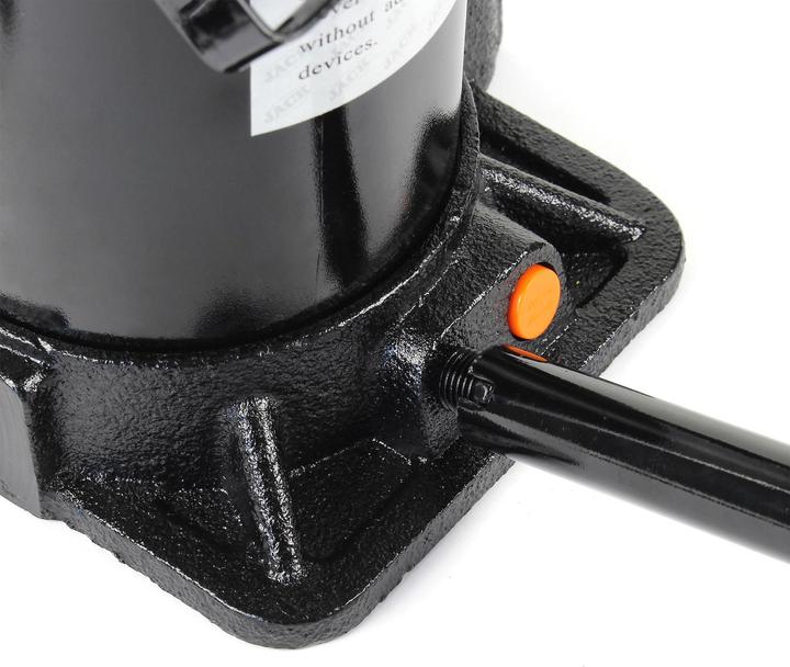 Actual product image Wiltec Hydraulic 6t Bottle Jack, Piston Car Jack with Slow down function, 197-382 mm