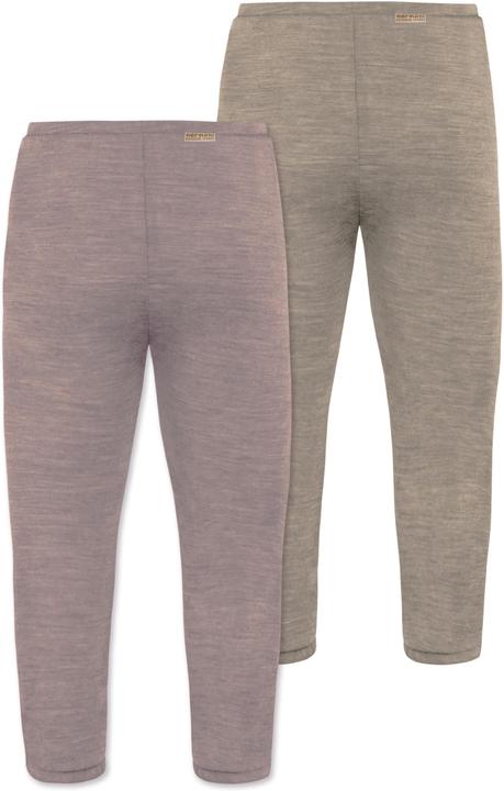 Immagine prodotto Normani Confezione da 2 pantaloni baby merino con piedini - 9539 (80)