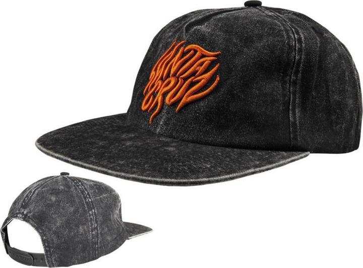 Actual product image Santa Cruz Salba Tiger Snapback Cap