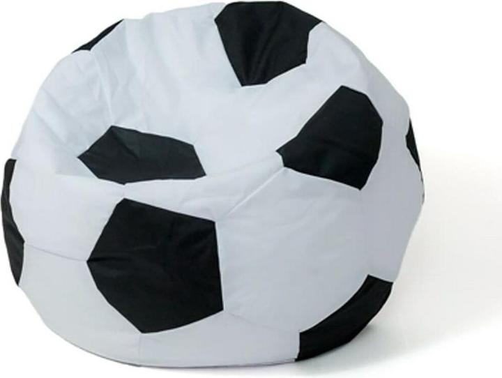 Actual product image Go Gift Sako bag pouffe ball white-black XL 120 cm