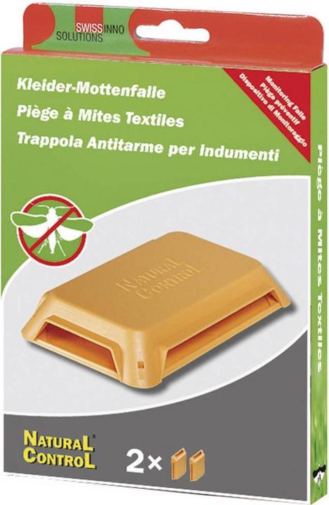 Produktbild Swissinno Kleider-Mottenfalle 2er inkl. Pheromon-Lockstoff