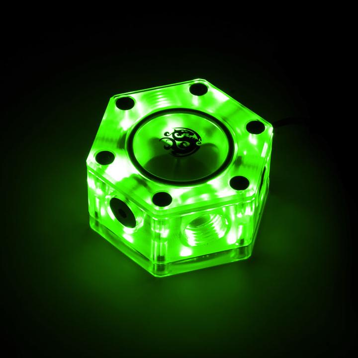 Produktbild Bitspower Sechskant-Durchflussanzeige, RGB