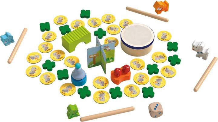 Actual product image Haba My first games sound game collection (English, Italian, German, French)