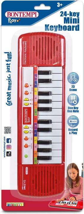 Produktbild Bontempi Elektronik-Keyboard mit 24 Tasten Blister