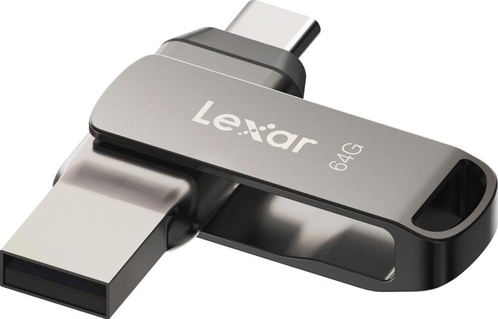 Actual product image Lexar JumpDrive Dual Drive D400 (64 GB, USB-C, USB-A)