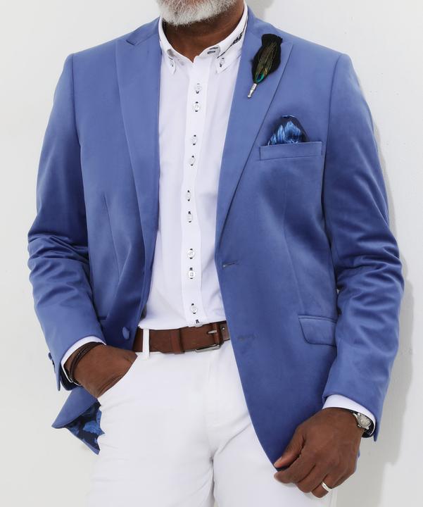 Produktbild Joe Browns Cornflower Lightweight Velvet Blazer (46)