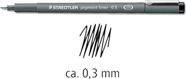 Produktbild Staedtler 308 (Schwarz, 1 x)