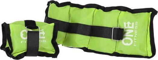 One Leg and arm weights WW01, green - 2 x 1.5 kg (2 x 0.7 kg)