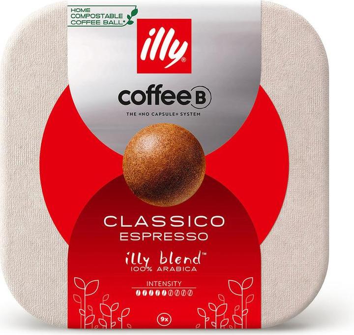 Actual product image CoffeeB Illy Espresso Classico (9 x Port.)