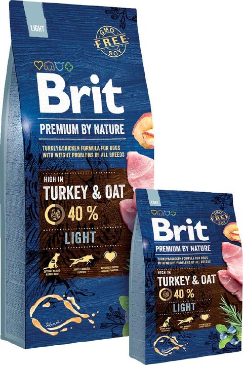 Image du produit Brit PREMIUM Dog by Nature Light 15kg (Adulte, 1 pcs, 15000 g)