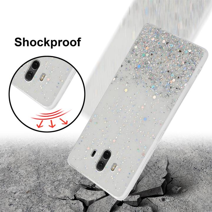 Actual product image Cadorabo TPU cover sparkling glitter (Huawei Nova 2i)