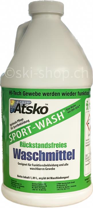 Image du produit Atsko Sno-Seal Détergent Sport-Wash (64 Cycles de lavage, Liquide)