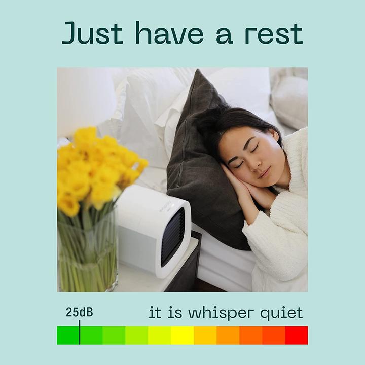 Actual product image Evapolar evaCHILL Urban Grey mini air conditioner (2.50 m², 1190 BTU/h)