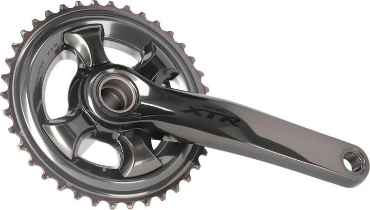Actual product image Shimano XTR FC-M9020 crankset 2x11-speed 38-28 teeth (175 mm)