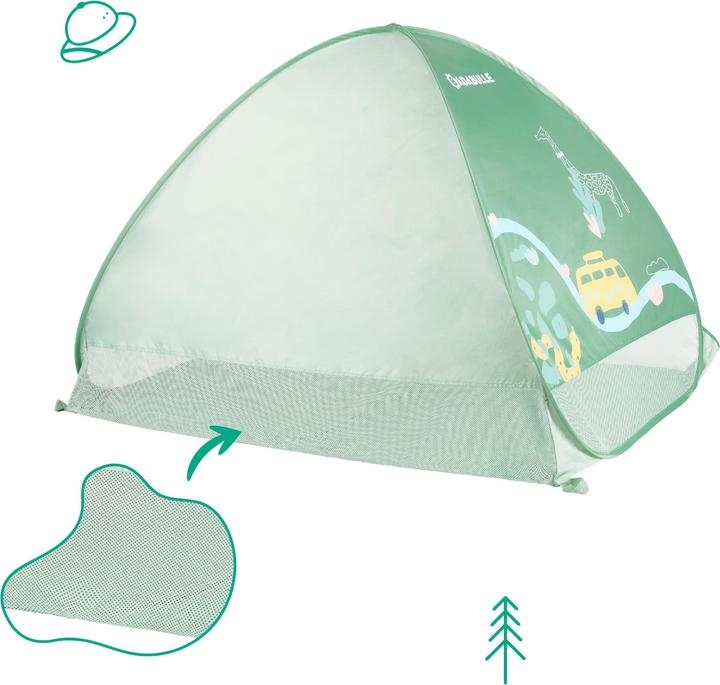 Produktbild Badabulle Strandmuschel mit UV-Schutz 50 plus