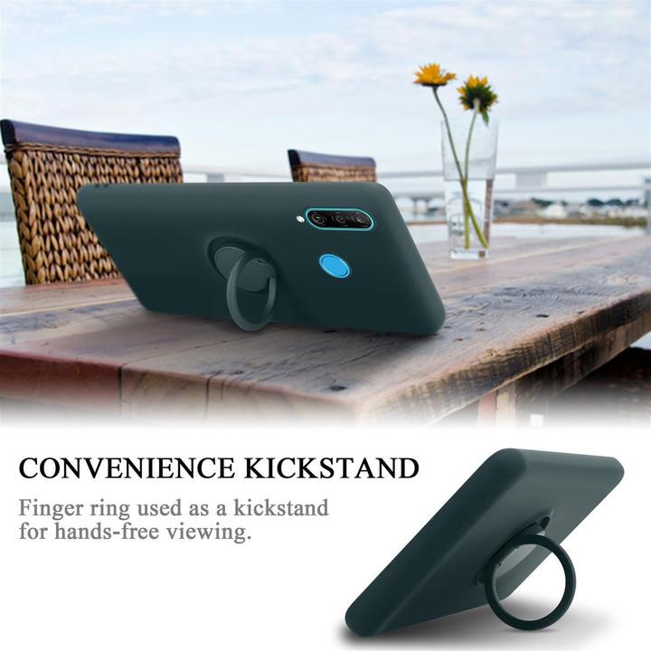 Produktbild Cadorabo TPU Liquid Ring Silicone Case Hülle (Huawei P30 Lite)
