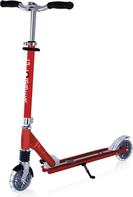 Produktbild Globber Scooter Flow Element Comfort Lights, rot, 727-102