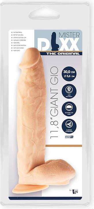 Actual product image Dreamtoys Dream Toys Mr Dixx Dildos Flesh 30 cm