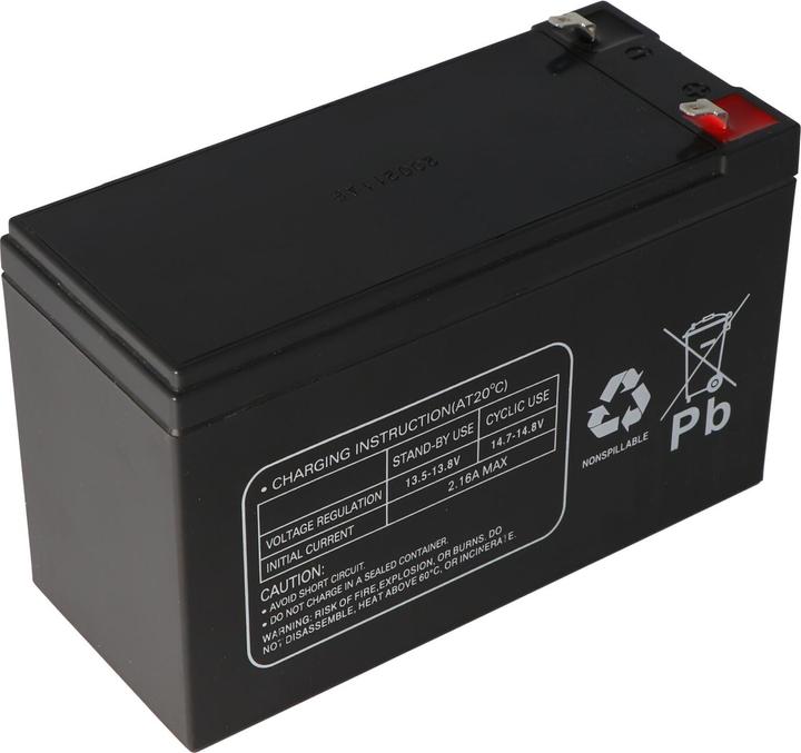 Actual product image Multipower Akku MP7.2-12, VDS Zulassung (12 V, 7.20 Ah)