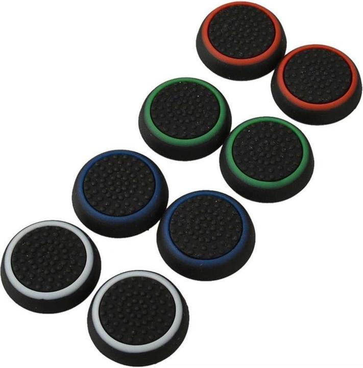 Actual product image JTI Silicone hat cover for PS4 and Xbox One, 4-pack - white (Xbox One S, PS4)