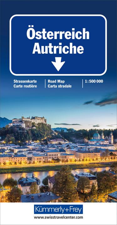 Österreich Strassenkarte 500000