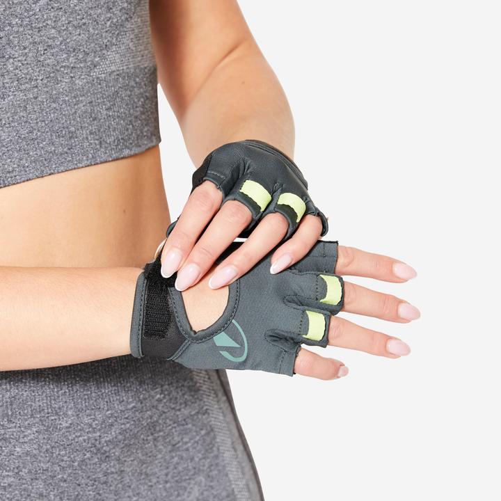 Actual product image Corength Fitness Breathable Durable Gloves - Dark Green/Black (XS)