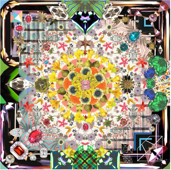 Produktbild Moooi Jewels Garden Teppich (250 x 250 cm)