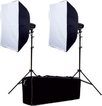 Produktbild Falcon Eyes Studioblitz Set SSK-2200D mit Tasche (200 W, Set)