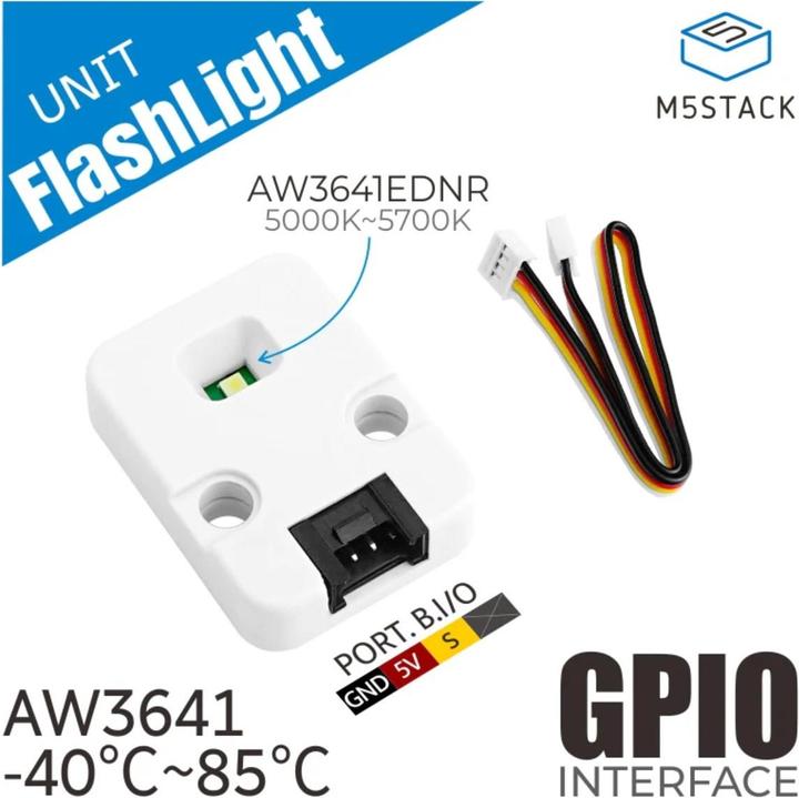 Produktbild M5Stack LED Flashlight Unit